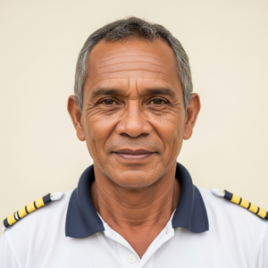 Aaron Sui, Senior Phinisi Captain & Liveaboard Master